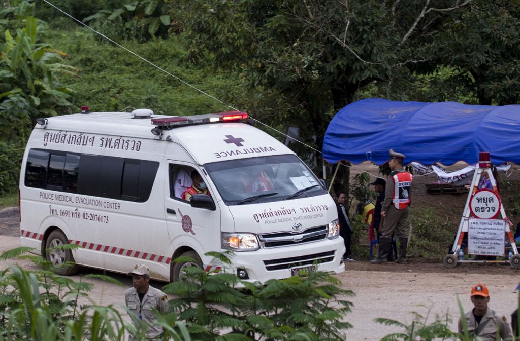 Am Dienstag wurden alle Jungen, die seit 23. Juni in der Höhle in Thailand eingeschlossen waren,  gerettet.