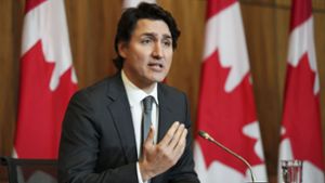 Justin Trudeau hat bislang noch keine Symptome. Foto: dpa/Sean Kilpatrick
