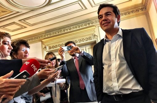 Alexis Tsipras fordert in der Flüchtlingskrise mehr Solidarität von Europa ein. Foto: Krohn