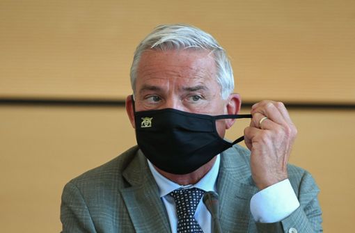 Innenminister Thomas Strobl (CDU): schlechtes Zeugnis kurz vor der Wahl. Foto: Leif Piechowski/Leif Piechowski
