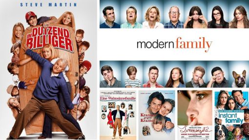Nichts ist so aufregend wie Familie: Eine Auswahl an empfehlenswerter Filme und Serien. Foto: Fox, ABC/Prokino, Sony, WVG Medien