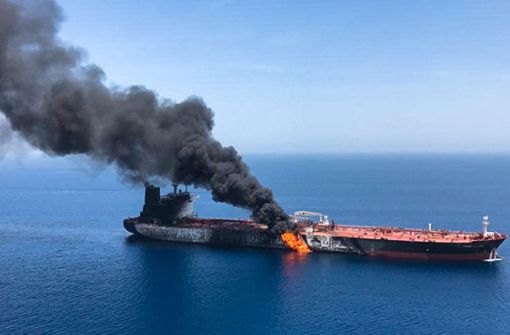 Ein Zwischenfall am Golf von Oman hat am Donnerstagmorgen große Besorgnis ausgelöst. Foto: AFP