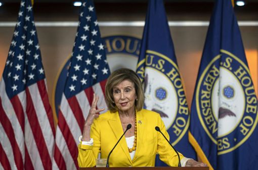 Nancy Pelosi möchte nach Taiwan reisen. Foto: AFP/Nathan Howard