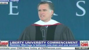 Mormone Romney spricht vor evangelikaler Kaderschmiede