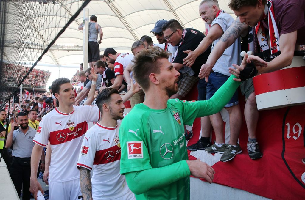 Die Spieler des VfB Stuttgart starten im Juli mit der Vorbereitung. Foto: Pressefoto Baumann