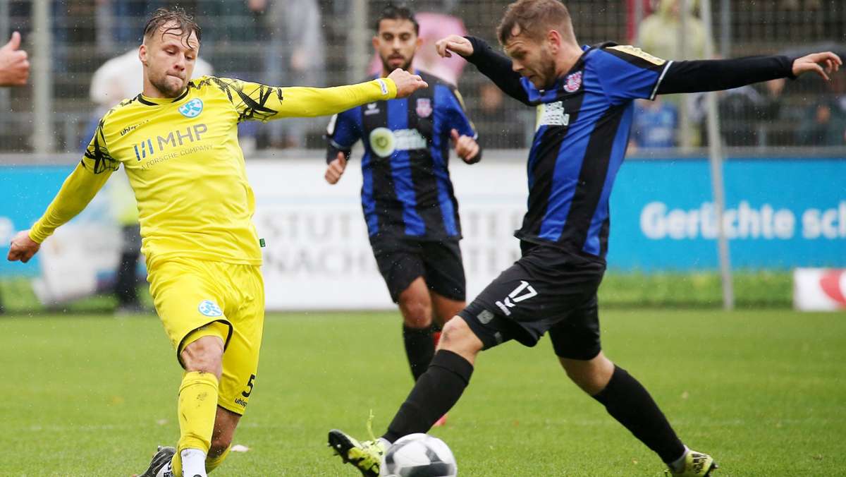 Stuttgarter Kickers gegen FSV Frankfurt: Viele Chancen, keine Tore – die Blauen bleiben nach Remis Tabellenzweiter