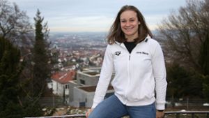 Jana Wolff trainiert beim Schwimmerbund Schwaben. Nach ihrem Abitur wollte die 18-jährige Stuttgarterin eigentlich in den USA studieren. Foto: Baumann