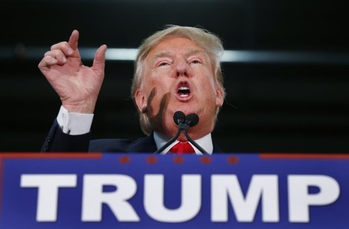 Der republikanische Präsidentschaftsbewerber Donald Trump verweigert seine Teilnahme an einer TV-Debatte des Senders Fox News. Foto: AP
