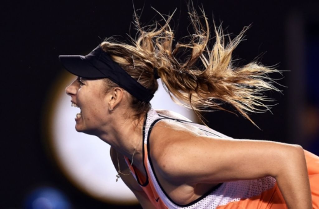 Maria Scharapowa steht im Viertelfinale der Australian Open. Dort trifft sie auf ...