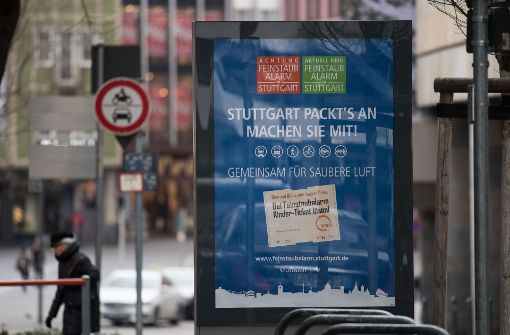 Stuttgart löst wieder Feinstaubalarm aus. (Symbolbild) Foto: dpa