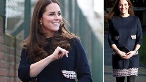 Herzogin Kate ist im siebten Monat schwanger. Doch noch hat die 33-Jährige keine Zeit, sich zu schonen. Foto: dpa/Getty Images