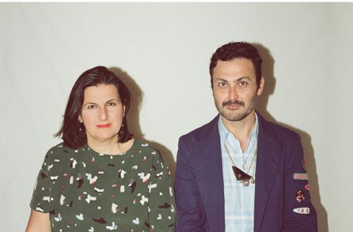 Çağla Ilk und Misal Adnan Yıldız sehen die Kunsthalle Baden-Baden als Lernort. Foto: Göksa Baysal