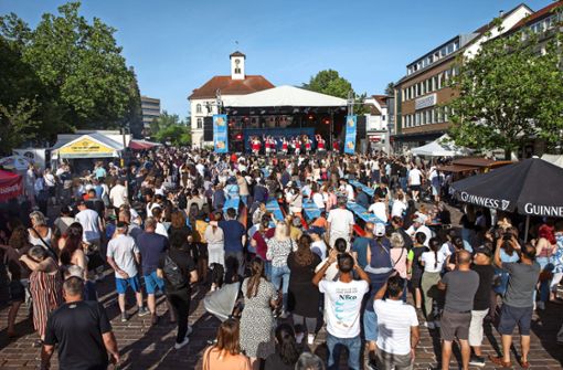 Wenn in Sindelfingen im Sommer das Internationale Straßenfest steigt, herrscht Festivalstimmung in der Stadt. Foto: Stadt Sindelfingen, Bischof/Archiv