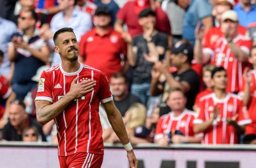 Sandro Wagner verlässt den FC Bayern München. Foto: dpa