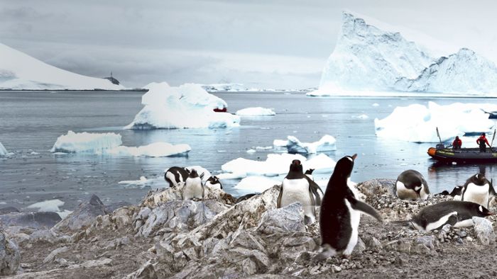 Globale Erwärmung heizt der Antarktis ein