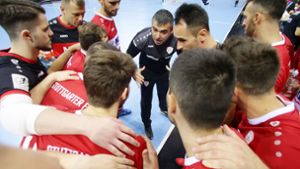 Goran Melher (Mi.) ist nicht mehr Trainer des Stuttgarter Futsal-Clubs. Foto: Baumann/Hansjürgen Britsch