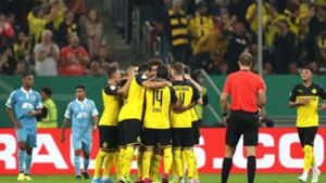 Borussia Dortmund und 1. FC Nürnberg sind eine Runde weiter