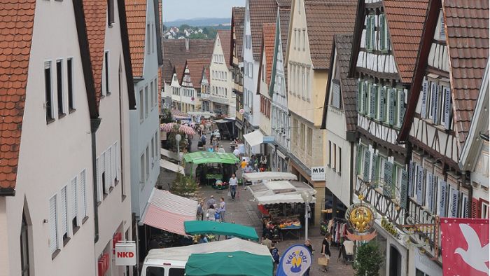 Kurzfristige Absage: Schillermärktle in Marbach findet nicht statt