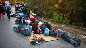 Viele Menschen auf Lesbos haben jetzt kein Dach mehr über dem Kopf. Foto: imago images/ANE Edition