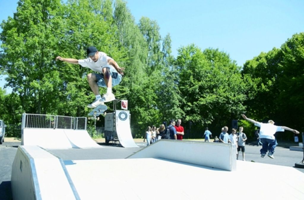 Vor allem Jugendliche hätten gerne einen Skatepark im Stadtteil. Foto: Achim Zweygarth