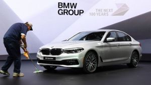 Der BMW 5er auf der Detroit Auto Show. Foto: dpa