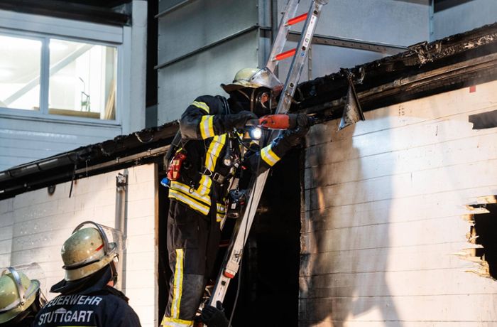 Feuer in Stuttgart-West: Neue Details zum Brand in Schreinerei