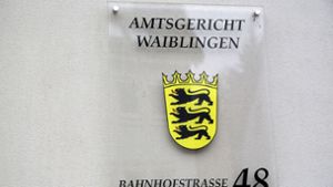 39-Jährige Fellbacher muss sich vor dem Amtsgericht Waiblingen verantworten. Foto: Patricia Sigerist