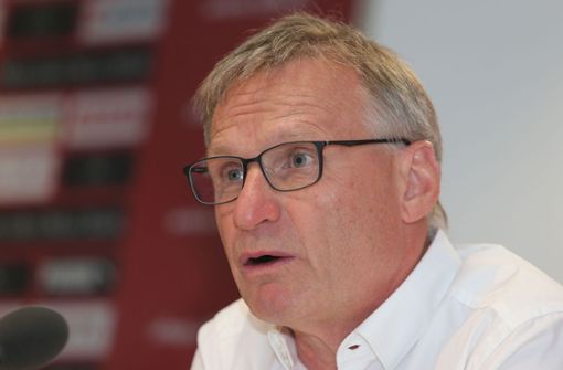Sportvorstand Michael Reschke geht davon aus, dass Benjamin Pavard noch eine Saison beim VfB Stuttgart spielt. Foto: Pressefoto Baumann