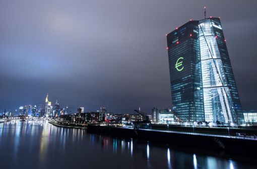 Der EZB-Sitz in Frankfurt Foto: dpa/Boris Roessler