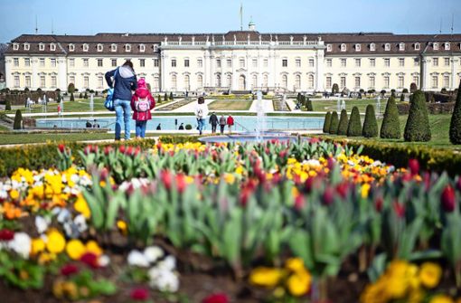 Voraussichtlich 590 000 Besucher werden bis zum Ende der Saison am 3. November das Blühende Barock in Ludwigsburg besucht haben. Foto: dpa/Sebastian Gollnow