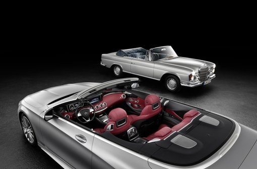 Daimler präsentiert auf der IAA das S-Klasse-Cabrio. Foto: Daimler