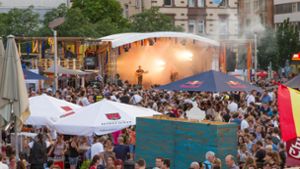Freier Eintritt, gute Gewinne: das Marienplatzfest in Stuttgart (hier ein Bild von 2016). Foto: Lichtgut/Julian Rettig