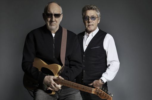 Zwei sind gegangen, zwei sind geblieben: die Rockveteranen Pete Townshend  und Roger Daltrey (rechts) Foto:  