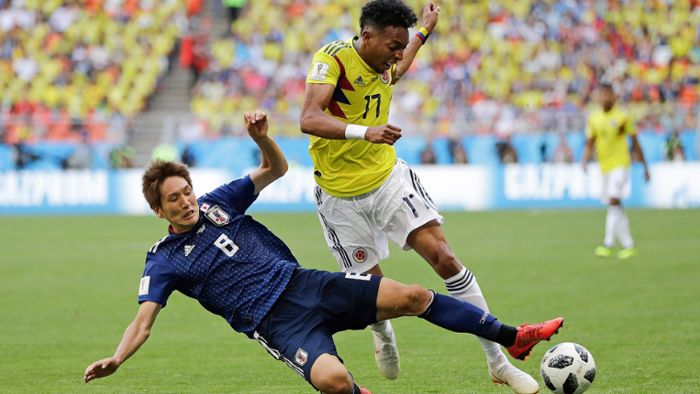 Bundesliga-Profis treffen bei Japans 2:1-Sieg gegen Kolumbien