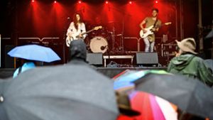Musikfestival verregnet, aber kein Reinfall