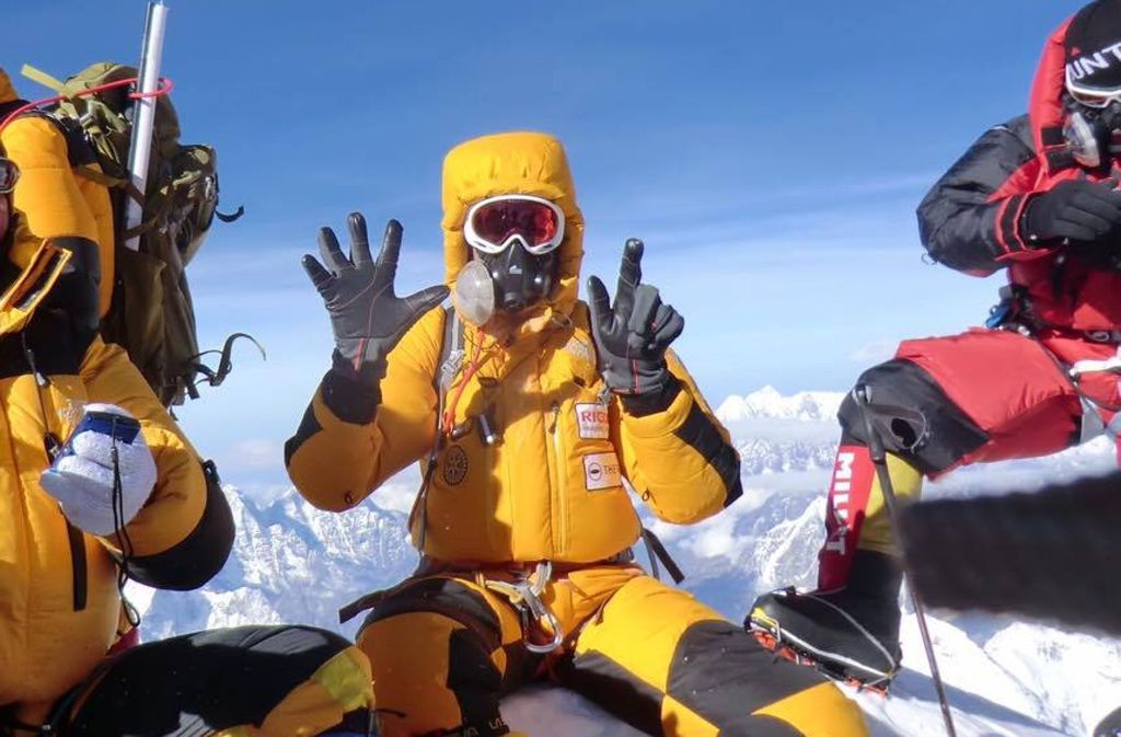 Alle sieben Mitglieder des Teams von Furtenbach Adventures haben den Gipfel erreicht.