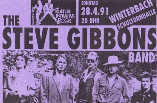 Mit dem Auftritt des englischen Musikers Steve Gibbons fing 1991 alles an. Foto: Kulturinitiative Rock
