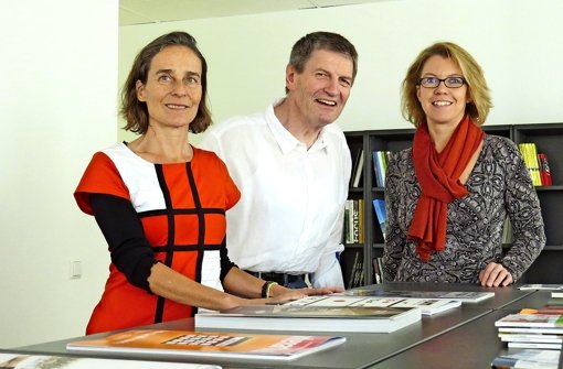 Die Geschäftsführer Bettina Klett, Norbert Daldrop und Petra Kiedaisch Foto: Kathrin Thimme
