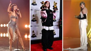 Die Gewinnerinnen der Grammy-Nacht: Miley Cyrus, Billie Eilish, Taylor Swift Foto: AFP/Valerie Macon, AFP/Frederic J. Brown, dpa/Chris Pizzello