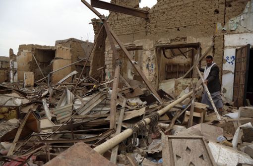 Im Jemen ist die Zerstörung gewaltig. Foto: dpa/Mohammed Mohammed