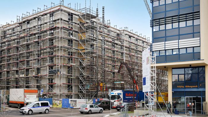 Baustelle in Stuttgart: Apartments für Arbeitsnomaden