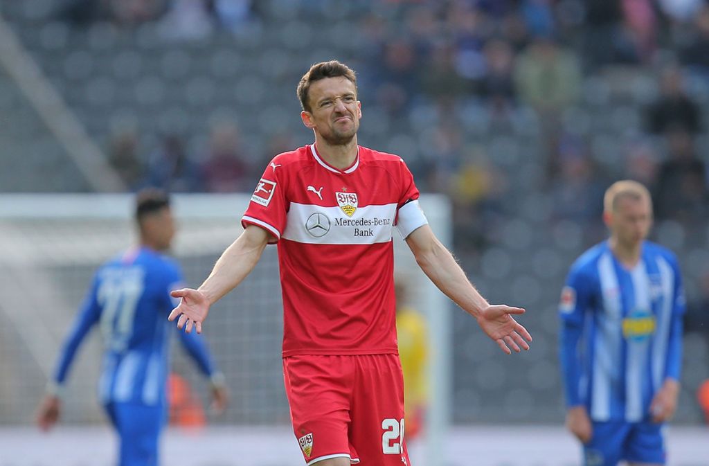 Auch die Rückkehr des Kapitäns Christian Gentner half dem VfB gegen Hertha nicht, einen weiteren Erfolg einzufahren.