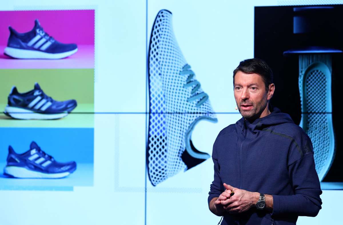 Kasper Rorsted velässt das Unternehmen Adidas. (Archivbild) Foto: dpa/Daniel Karmann