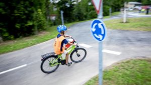 Ein Schonraum für junge Radfahrer