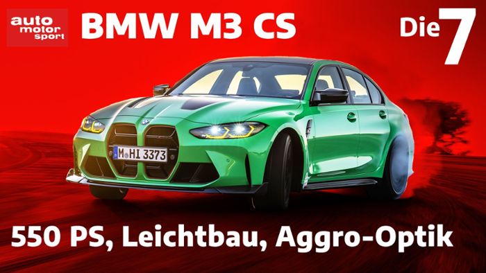 BMW M3 CS (550 PS): Endlos geil oder maßlos übertrieben?