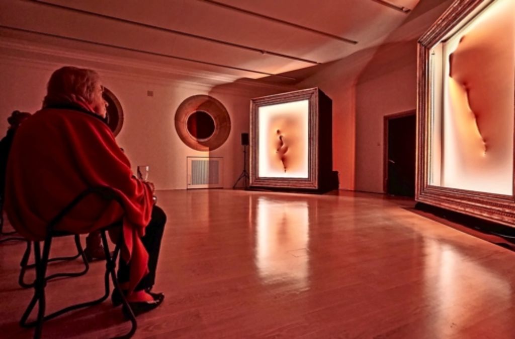 Beim Tag der offenen Tür setzte die Ausstellung „Living Frames“ ungewöhnliche Akzente im Landesmuseum in Stuttgart.  Foto: Lichtgut