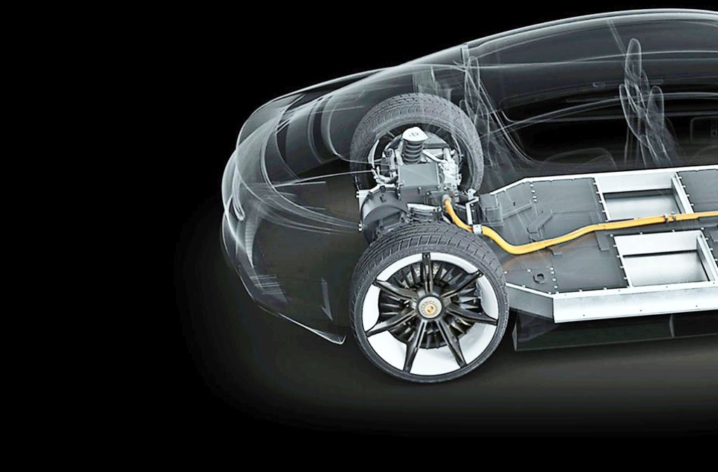 Porsches  neue Modellreihe – das Elektromobil Mission E – soll von 2019 an in Zuffenhausen gefertigt werden. Foto: Hersteller