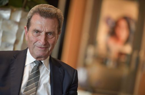 Günther Oettinger  ist noch immer voller Tatendrang. Foto: LICHTGUT/Max Kovalenko