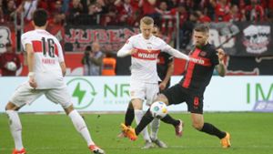 Ausgleich in letzter Minute – VfB Stuttgart verpasst Sieg in Leverkusen