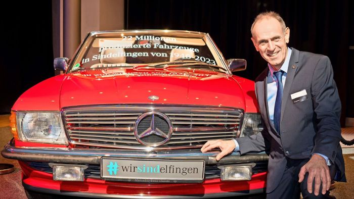 Seit 50 Jahren bei Mercedes-Benz in Sindelfingen